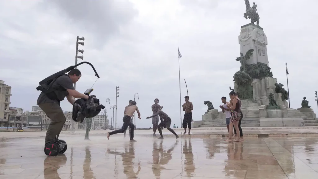 Shoot Cuba, Like a Pro. Cuba Fixer. Dustin Farrell Shoots at Parque Maceo in Havana for CUBA IMAX